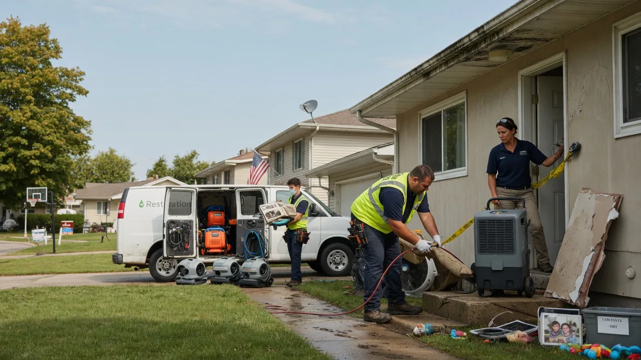 Water Damage Restoration in Nora Springs, IA near me
